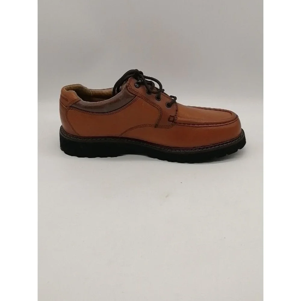Jarman Oxfords Mens Brown 11 Leather Dress Shoe Oil Resistant 551770587 - Picture 8 of 11